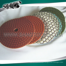 Almofadas de polimento do diamante molhado e seco para o processamento de pedra (SG-092)
